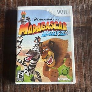 Nintendo Wii DreamWorks Madagascar Kartz for Wii